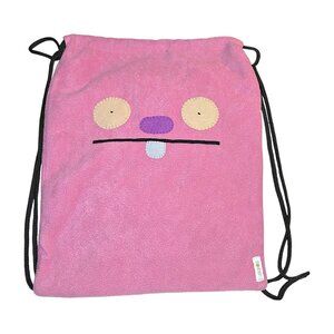 Uglydoll Universe Official KET Uglybag Pink Fleece Drawstring Bag Backpack 2011